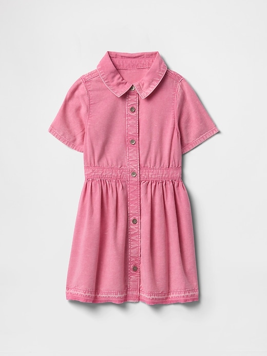jeanshemdkleid für babys und kleinkinder