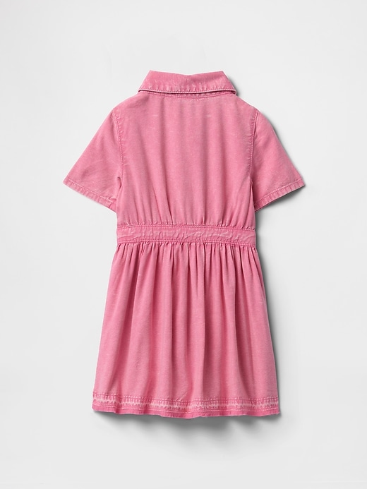 jeanshemdkleid für babys und kleinkinder