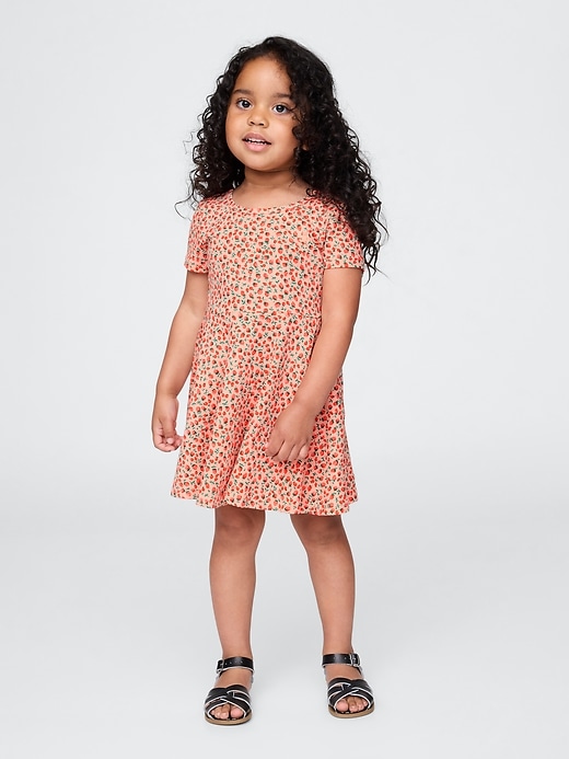 baby- und kleinkind-drehkleid zum kombinieren