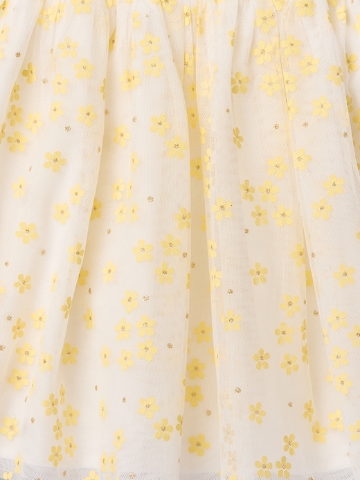 2-in-1 blumen-tüllkleid für babys und kleinkinder