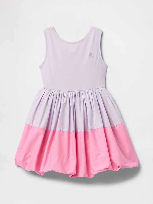 baby- und kleinkind-mixed-media-bubble-kleid