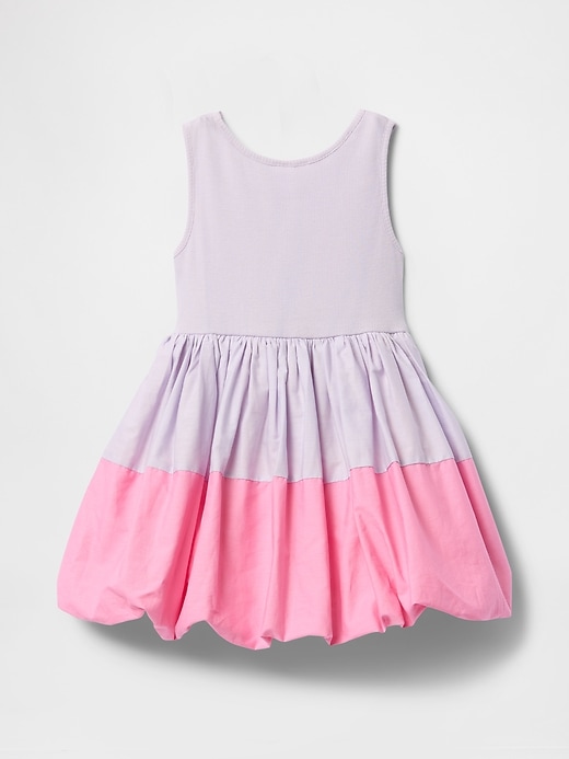 baby- und kleinkind-mixed-media-bubble-kleid