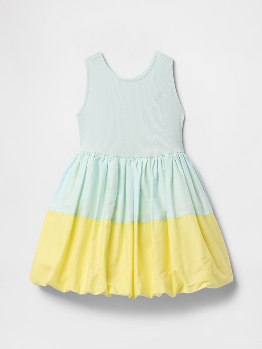 baby- und kleinkind-mixed-media-bubble-kleid