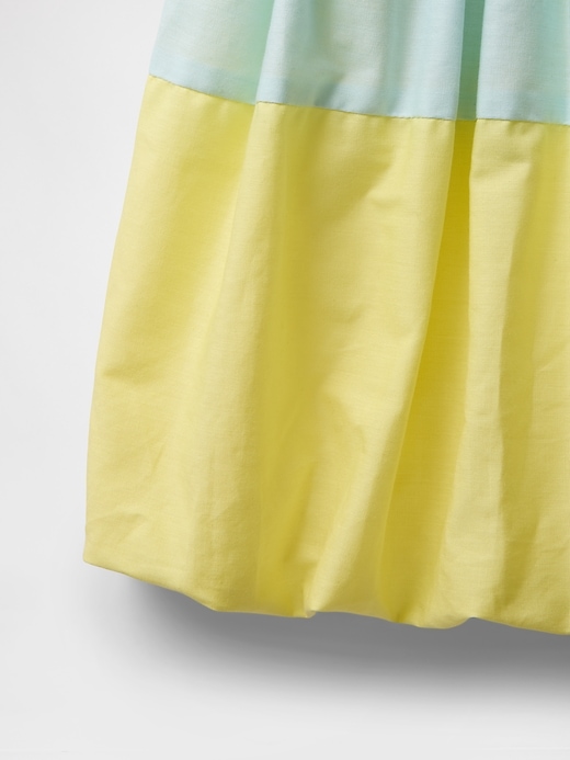 baby- und kleinkind-mixed-media-bubble-kleid