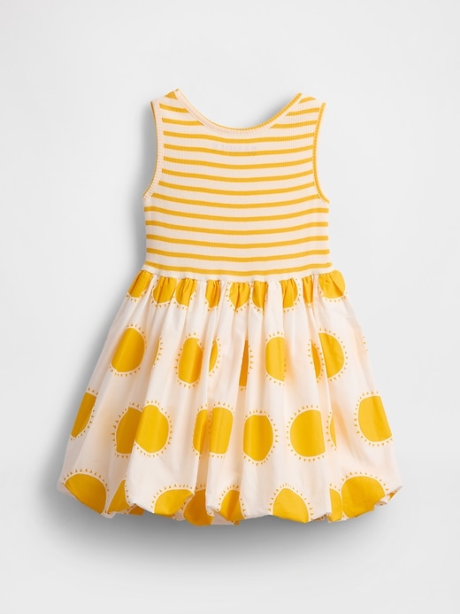 baby- und kleinkind-mixed-media-bubble-kleid