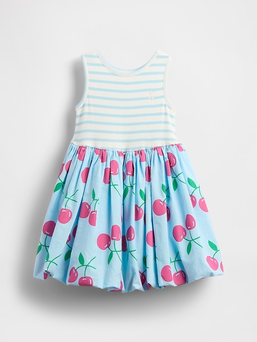baby- und kleinkind-mixed-media-bubble-kleid
