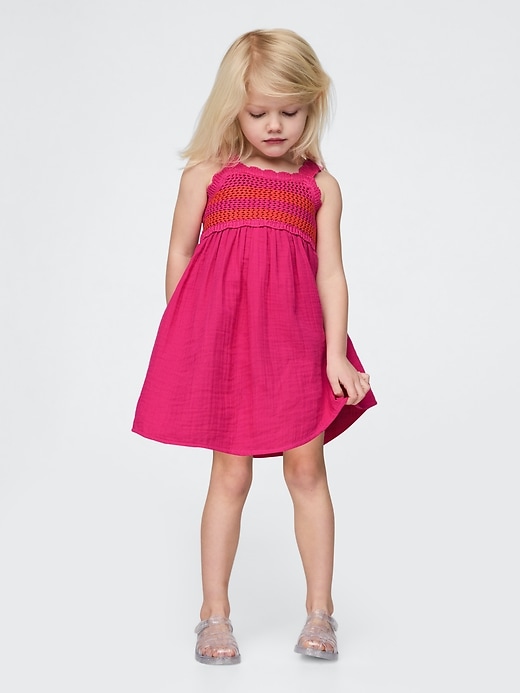 baby- und kleinkind-häkelkleid