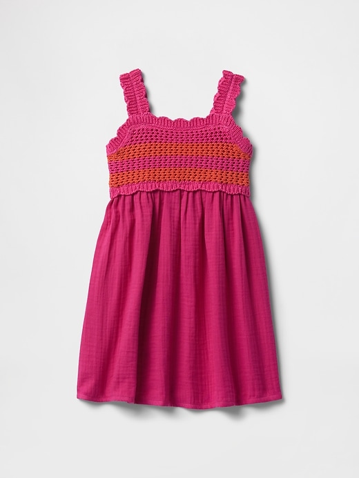 baby- und kleinkind-häkelkleid