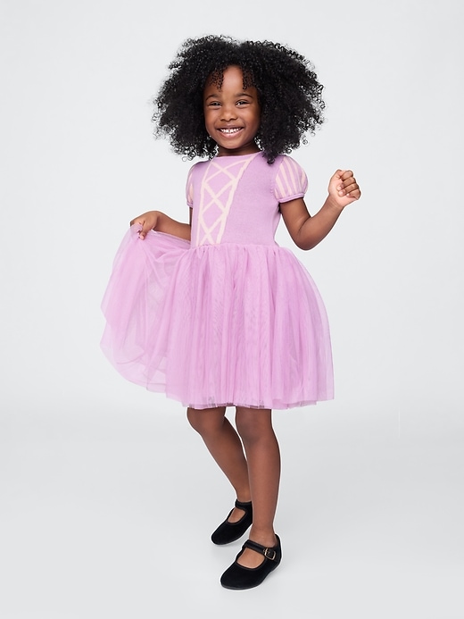 gap × disney rapunzel tüllkleid für babys und kleinkinder