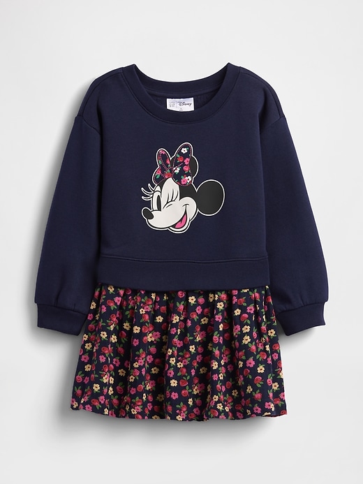vintage-sweatshirtkleid für babys und kleinkinder