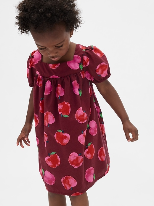 kleid mit puffärmeln für babys und kleinkinder