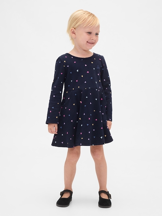 baby- und kleinkind-drehkleid zum kombinieren