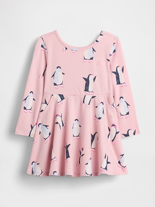 baby- und kleinkind-drehkleid zum kombinieren