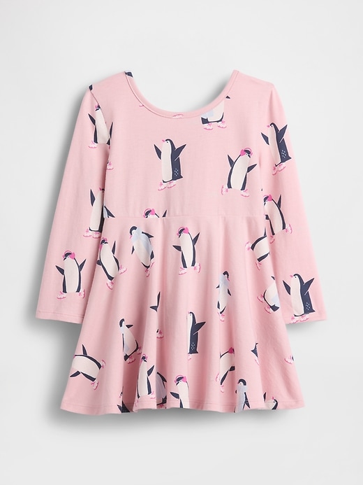 baby- und kleinkind-drehkleid zum kombinieren