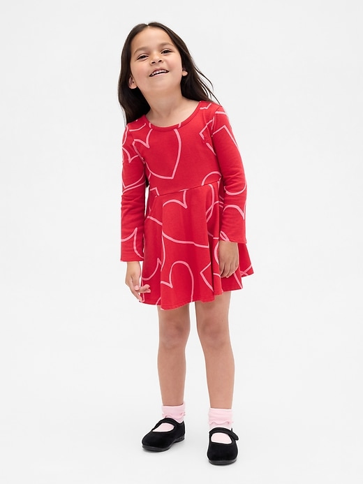 baby- und kleinkind-drehkleid zum kombinieren