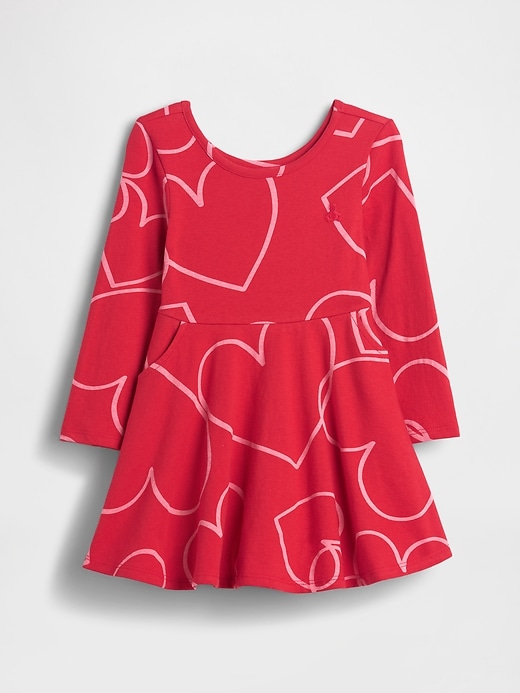 baby- und kleinkind-drehkleid zum kombinieren