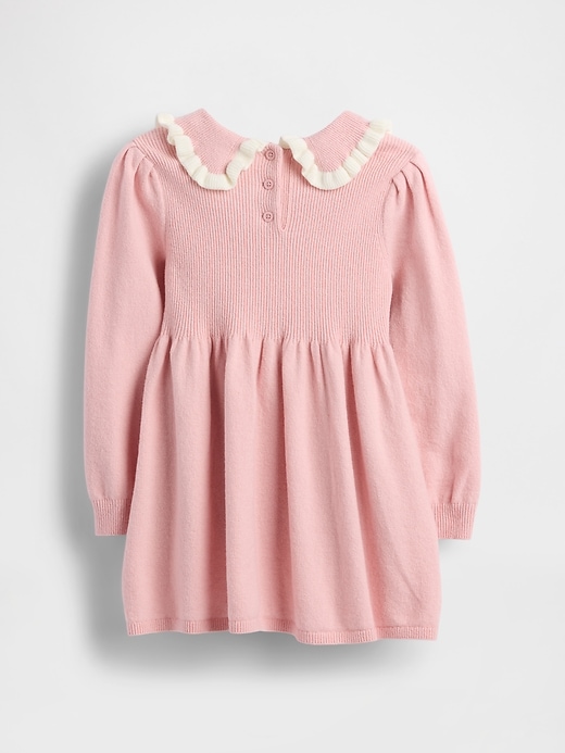baby- und kleinkind-cashsoft-strickkleid