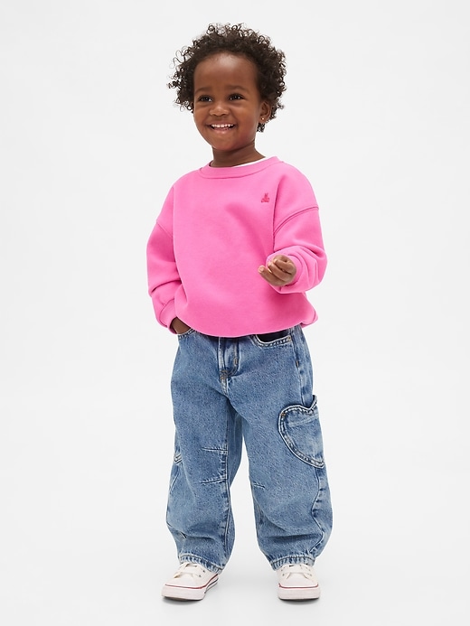 baby- und kleinkind-hufeisen-jeans