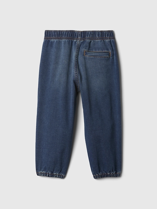 baby- und kleinkind-fallschirm-jogginghose jeans