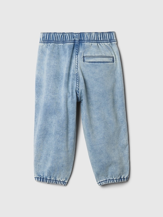 baby- und kleinkind-fallschirm-jogginghose jeans