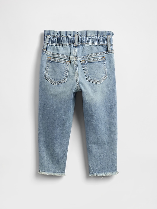 baby- und kleinkind-jeans zum reinschlüpfen – genau wie mamas jeans