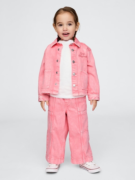 ultraweiche cargo-jeans zum hineinschlüpfen für babys und kleinkinder