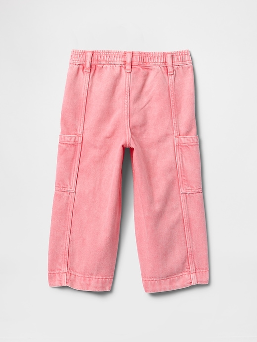 ultraweiche cargo-jeans zum hineinschlüpfen für babys und kleinkinder