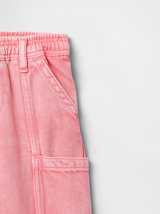 ultraweiche cargo-jeans zum hineinschlüpfen für babys und kleinkinder