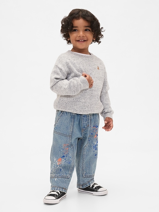 baby- und kleinkind-jeans zum reinschlüpfen