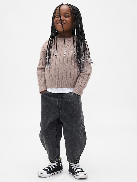 baby- und kleinkind-jeans zum hineinschlüpfen