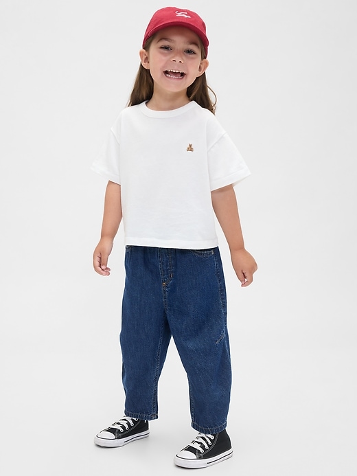 baby- und kleinkind-jeans zum hineinschlüpfen