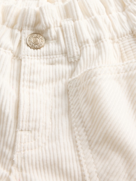 cordhose für babys und kleinkinder mit hufeisenmuster