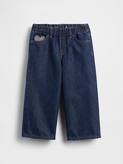 metallic-jeans zum hineinschlüpfen für babys und kleinkinder baggy-jeans zum Überziehen