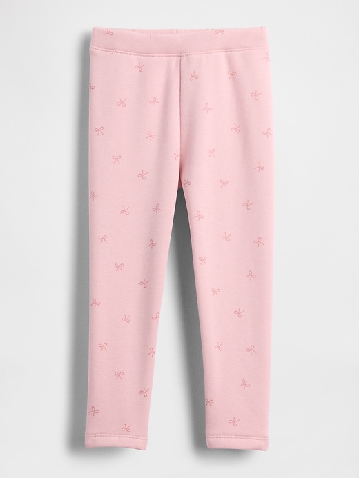 baby- und kleinkind-leggings mit kuscheligem futter