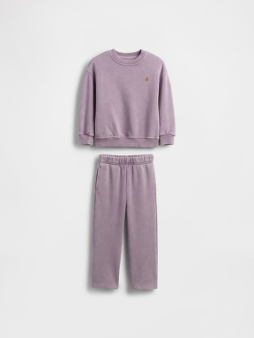 vintage-sweatshirt-set für babys und kleinkinder