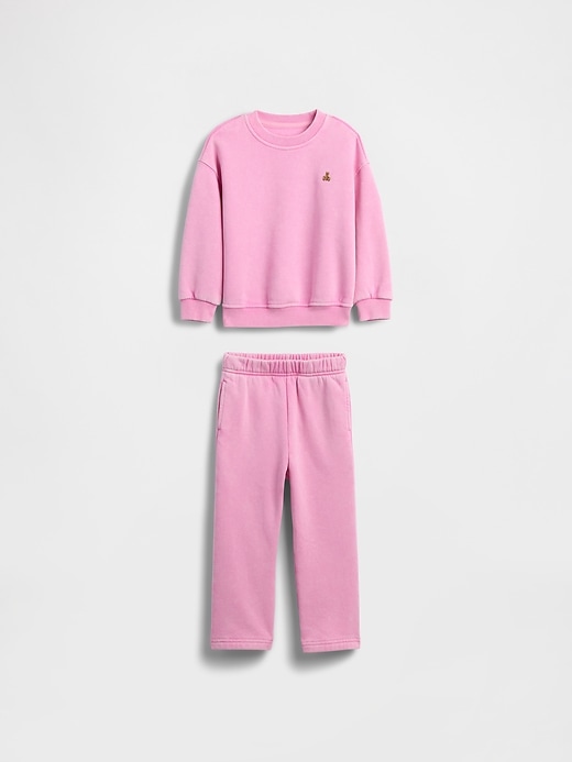vintage-sweatshirt-set für babys und kleinkinder