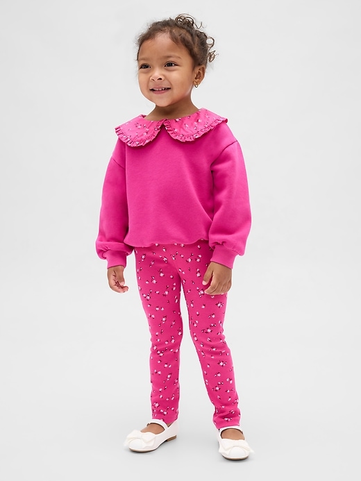 vintagesoft sweatshirt- und leggings-set für babys und kleinkinder