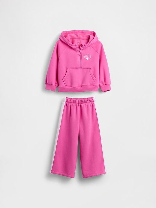 vintagesoft hoodie outfit set für babys und kleinkinder