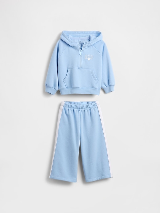 vintagesoft hoodie outfit set für babys und kleinkinder