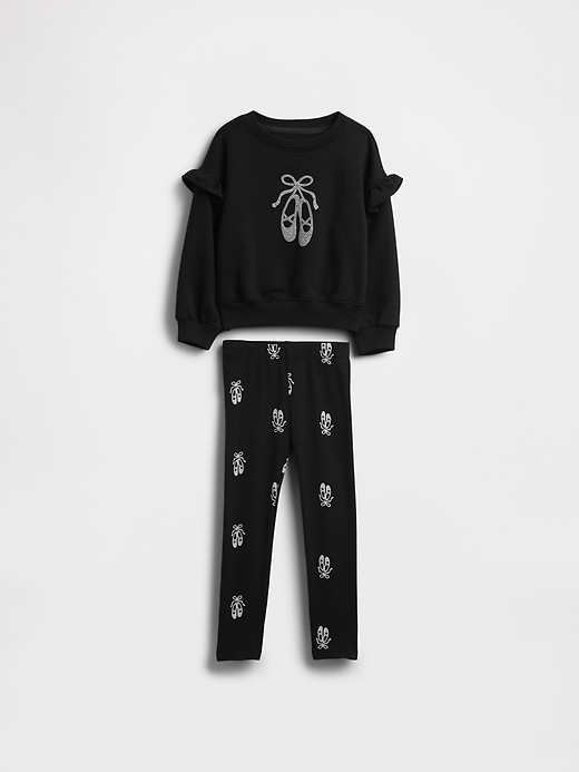 baby- und kleinkind-sweatshirt- und leggings-set