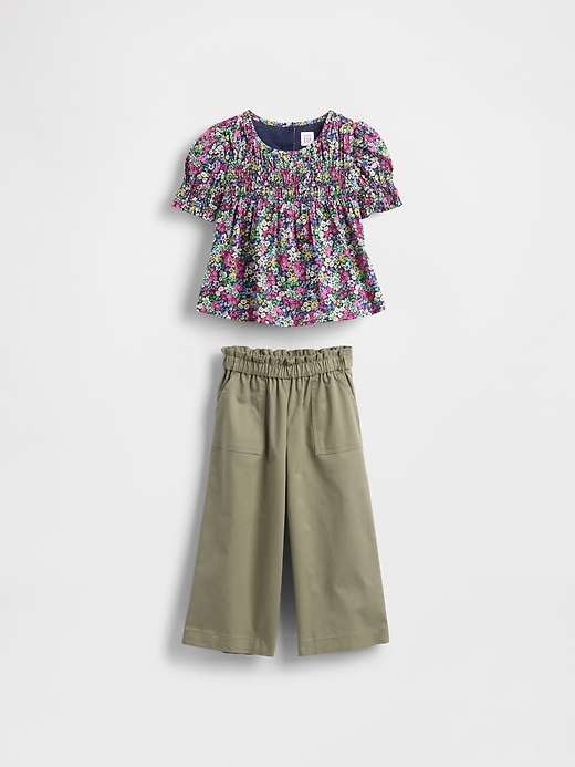 baby- und kleinkind-blumen-outfit-set