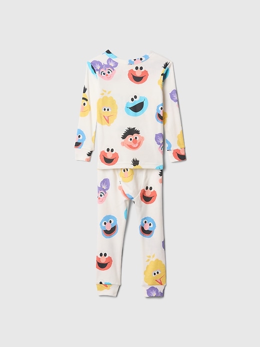 sesamstraße bio-pyjama-set für babys und kleinkinder
