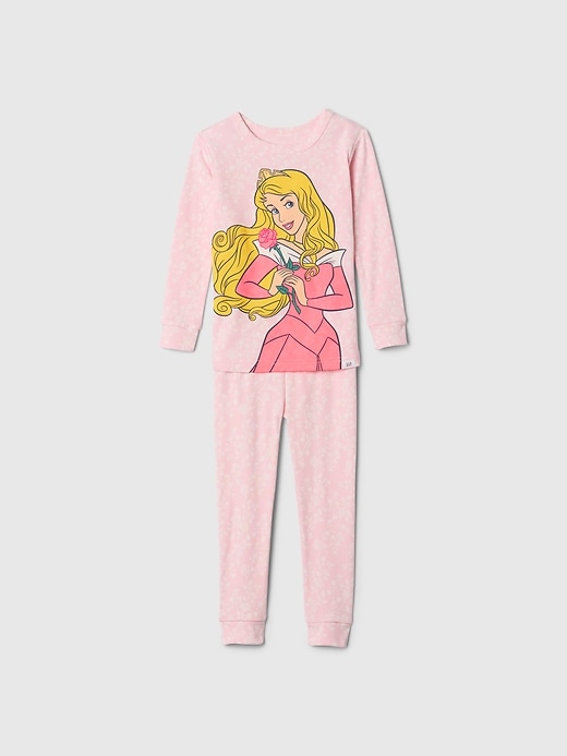 gap × disney baby bio-pyjama-set aus gebürsteter baumwolle prinzessinnen-stil