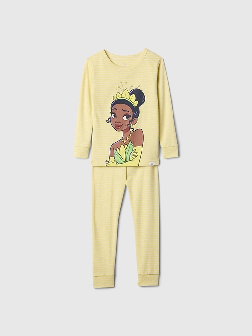 gap × disney baby bio-pyjama-set aus gebürsteter baumwolle prinzessinnen-stil
