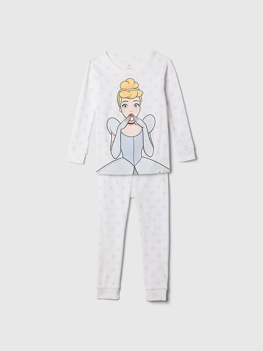 gap × disney baby bio-pyjama-set aus gebürsteter baumwolle prinzessinnen-stil