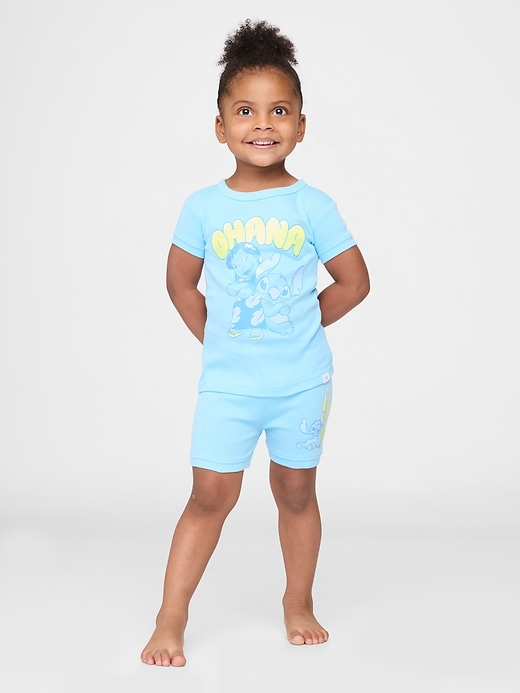 lilo stitch baby- und kleinkind-schlafanzug-set aus bio-baumwolle