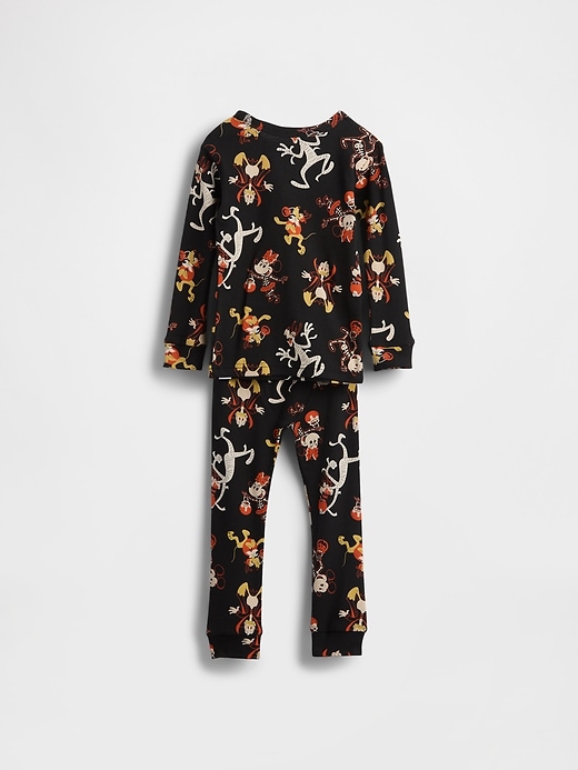 gap × disney baby- und kleinkind-schlafanzug-set aus bio-baumwolle für halloween