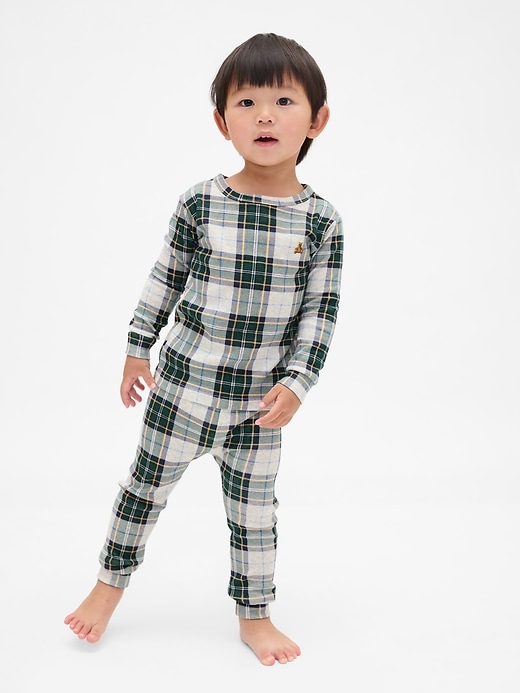 kinder- und baby-pyjama-set aus bio-baumwolle