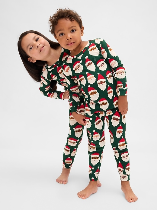 kinder- und baby-pyjama-set aus bio-baumwolle