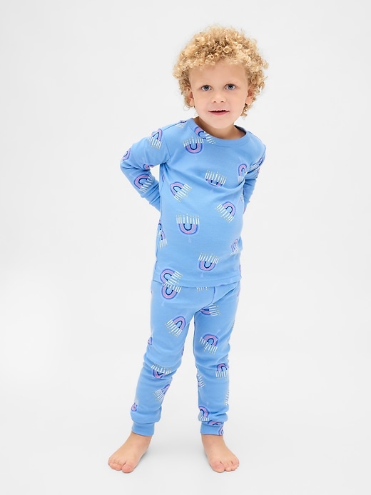 kinder- und baby-pyjama-set aus bio-baumwolle
